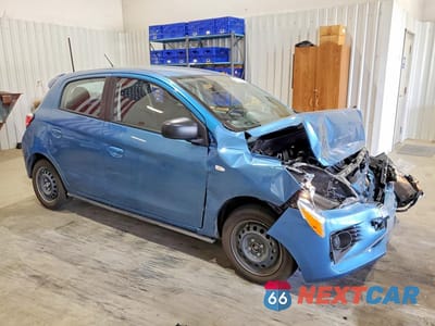 Czwarte zdjęcie samochodu z boku: 2024 MITSUBISHI MIRAGE ES VIN:ML32AUHJ6RH010754 - miniatura
