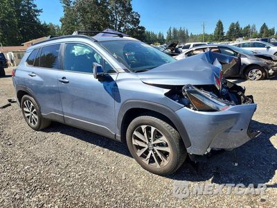 Czwarte zdjęcie samochodu z boku: 2024 TOYOTA COROLLA CROSS XLE VIN:7MUDAABG7RV091430 - miniatura