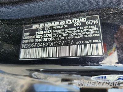 Zdjęcie 12 z 12 samochodu: 2013 MERCEDES-BENZ C 300 4MATIC VIN:WDDGF8ABXDR279136 - miniatura