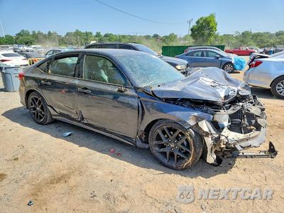 Czwarte zdjęcie samochodu z boku: 2022 HONDA CIVIC SPORT VIN:2HGFE2F59NH565698 - miniatura