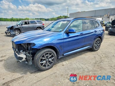 2022 BMW X3 XDRIVE30I 5UX53DP03N9M07225 - główne zdjęcie licytacji z USA - miniatura