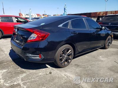 Trzecie zdjęcie samochodu z tyłu: 2020 HONDA CIVIC SPORT VIN:2HGFC2F82LH511642 - miniatura