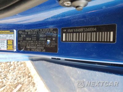 Zdjęcie 12 z 12 samochodu: 2015 KIA FORTE EX VIN:KNAFX4A88F5348994 - miniatura