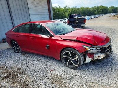 Czwarte zdjęcie samochodu z boku: 2022 HONDA ACCORD SPORT VIN:1HGCV1F36NA058770 - miniatura
