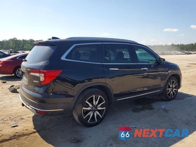 Trzecie zdjęcie samochodu z tyłu: 2022 HONDA PILOT TOURING VIN:5FNYF5H63NB003118 - miniatura