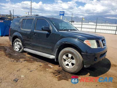 Czwarte zdjęcie samochodu z boku: 2006 NISSAN PATHFINDER S VIN:5N1AR18WX6C637912 - miniatura