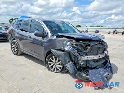 Czwarte zdjęcie samochodu z boku: 2022 HONDA PILOT EXL VIN:5FNYF5H54NB036314 - miniatura