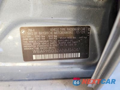 Zdjęcie 12 z 12 samochodu: 2010 BMW 328 I SULEV VIN:WBAPH5G52ANM36047 - miniatura
