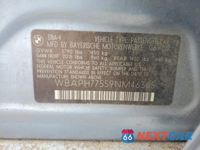 Zdjęcie 12 z 12 samochodu: 2009 BMW 328 I VIN:WBAPH77559NM46305 - miniatura