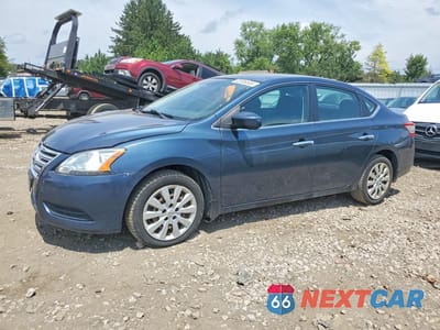 2014 NISSAN SENTRA S 3N1AB7AP2EL667362 - główne zdjęcie licytacji z USA - miniatura