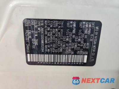 Zdjęcie 14 z 14 samochodu: 2021 NISSAN ROGUE PLATINUM VIN:JN8AT3DD9MW302064 - miniatura