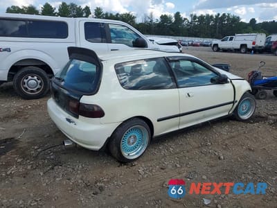 Trzecie zdjęcie samochodu z tyłu: 1995 HONDA CIVIC DX VIN:2HGEH2360SH523920 - miniatura