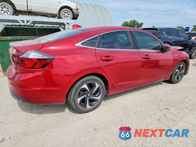 Trzecie zdjęcie samochodu z tyłu: 2021 HONDA INSIGHT EX VIN:19XZE4F52ME005409 - miniatura