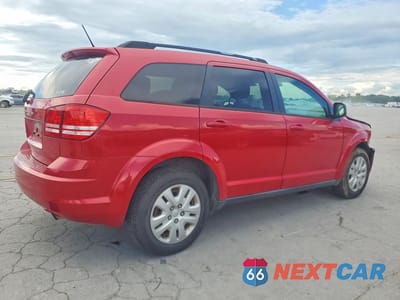Trzecie zdjęcie samochodu z tyłu: 2017 DODGE JOURNEY SE VIN:3C4PDCAB8HT709200 - miniatura