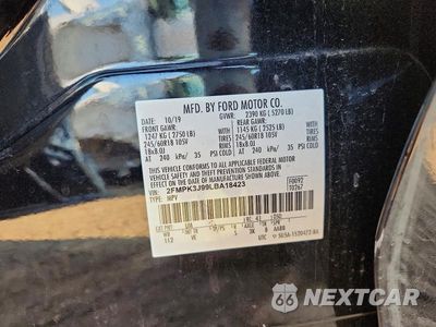 Zdjęcie 13 z 13 samochodu: 2020 FORD EDGE SEL VIN:2FMPK3J99LBA18423 - miniatura