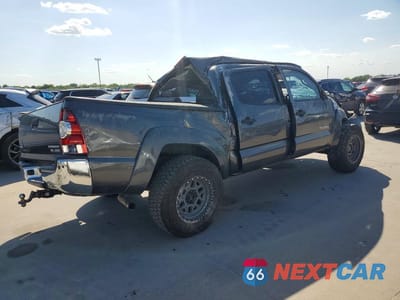 Trzecie zdjęcie samochodu z tyłu: 2012 TOYOTA TACOMA DOUBLE CAB PRERUNNER VIN:5TFJU4GNXCX026814 - miniatura