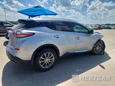 Trzecie zdjęcie samochodu z tyłu: 2015 NISSAN MURANO SL VIN:5N1AZ2MG0FN290440 - miniatura