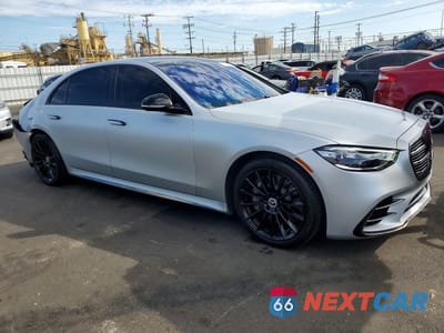 Czwarte zdjęcie samochodu z boku: 2024 MERCEDES-BENZ S 580 4MATIC VIN:W1K6G7GB3RA297123 - miniatura