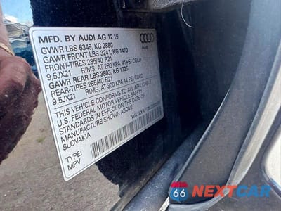 Zdjęcie 10 z 10 samochodu: 2020 AUDI Q7 PREMIUM PLUS VIN:WA1LXAF73LD002707 - miniatura