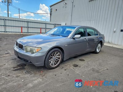 2003 BMW 745 LI WBAGN63423DR10129 - główne zdjęcie licytacji z USA - miniatura