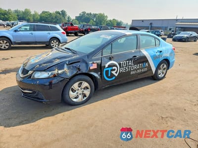 2013 HONDA CIVIC LX 19XFB2F50DE279904 - główne zdjęcie licytacji z USA - miniatura