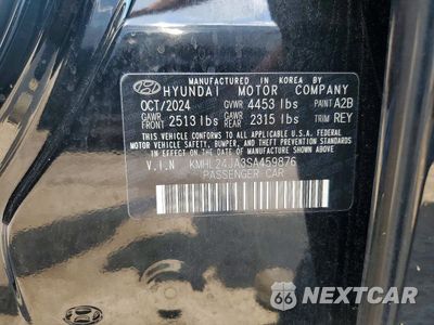 Zdjęcie 12 z 12 samochodu: 2025 HYUNDAI SONATA SE VIN:KMHL24JA3SA459876 - miniatura
