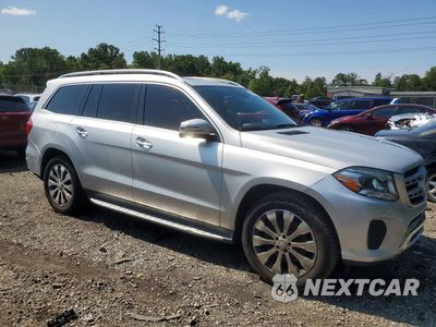 Czwarte zdjęcie samochodu z boku: 2017 MERCEDES-BENZ GLS 450 4MATIC VIN:4JGDF6EE7HA867954 - miniatura
