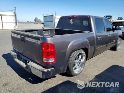 Trzecie zdjęcie samochodu z tyłu: 2011 GMC SIERRA C1500 SL VIN:3GTP1UEA4BG279763 - miniatura
