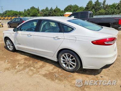 Drugie zdjęcie samochodu z przodu: 2019 FORD FUSION SEL VIN:3FA6P0MU5KR136779 - miniatura