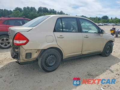 Trzecie zdjęcie samochodu z tyłu: 2009 NISSAN VERSA 1.8 S VIN:3N1BC11EX9L392178 - miniatura