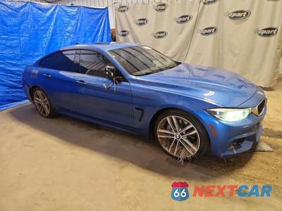 Czwarte zdjęcie samochodu z boku: 2018 BMW 430I GRAN COUPE VIN:WBA4J1C59JBG80322 - miniatura