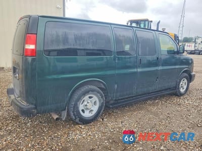 Trzecie zdjęcie samochodu z tyłu: 2008 CHEVROLET EXPRESS G1500 VIN:1GNFH154581211695 - miniatura