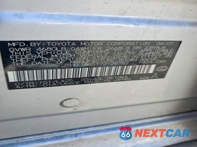 Zdjęcie 12 z 12 samochodu: 2007 LEXUS ES 350 VIN:JTHBJ46G172125782 - miniatura