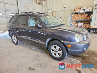 Czwarte zdjęcie samochodu z boku: 2006 HYUNDAI SANTA FE GLS VIN:KM8SC13D66U038768 - miniatura