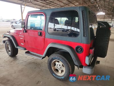 Drugie zdjęcie samochodu z przodu: 2002 JEEP WRANGLER / TJ SPORT VIN:1J4FA49S62P770761 - miniatura