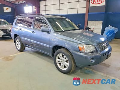 Czwarte zdjęcie samochodu z boku: 2006 TOYOTA HIGHLANDER HYBRID VIN:JTEEW21A960023532 - miniatura