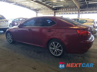 Drugie zdjęcie samochodu z przodu: 2007 LEXUS IS 250 VIN:JTHBK262X75050441 - miniatura