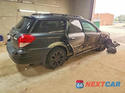Trzecie zdjęcie samochodu z tyłu: 2009 SUBARU OUTBACK 2.5I LIMITED VIN:4S4BP66C497341278 - miniatura