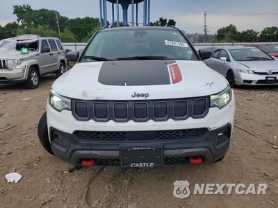 Piąte zdjęcie samochodu w środku: 2022 JEEP COMPASS TRAILHAWK VIN:3C4NJDDB3NT156923 - miniatura