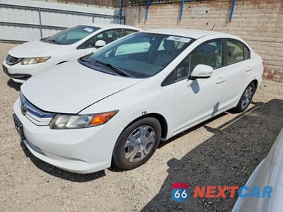 2012 HONDA CIVIC HYBRID JHMFB4F24CS000062 - główne zdjęcie licytacji z USA - miniatura