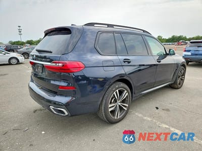 Trzecie zdjęcie samochodu z tyłu: 2022 BMW X7 XDRIVE40I VIN:5UXCW2C02N9K23354 - miniatura