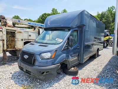 2021 FORD TRANSIT DELIVERY TRUCK 1FDDF6P80MKA17224 - główne zdjęcie licytacji z USA - miniatura