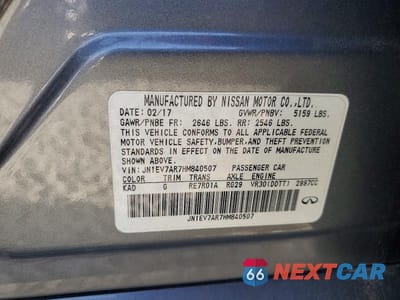 Zdjęcie 12 z 12 samochodu: 2017 INFINITI Q50 3.0T SIGNATURE EDITION VIN:JN1EV7AR7HM840507 - miniatura