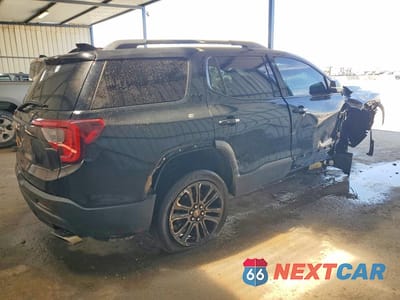 Trzecie zdjęcie samochodu z tyłu: 2021 GMC ACADIA SLE VIN:1GKKNKLSXMZ233411 - miniatura