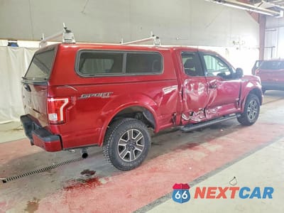 Trzecie zdjęcie samochodu z tyłu: 2015 FORD F150 SUPER CAB VIN:1FTFX1EG4FFA14636 - miniatura