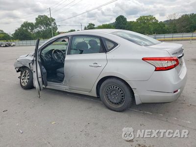 Drugie zdjęcie samochodu z przodu: 2014 NISSAN SENTRA S VIN:3N1AB7AP8EL670069 - miniatura