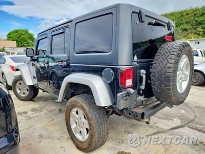 Drugie zdjęcie samochodu z przodu: 2013 JEEP WRANGLER UNLIMITED SPORT VIN:1C4HJWDG4DL698045 - miniatura