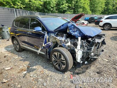 Czwarte zdjęcie samochodu z boku: 2019 HYUNDAI SANTA FE LIMITED 2.0T VIN:5NMS5CAAXKH128980 - miniatura