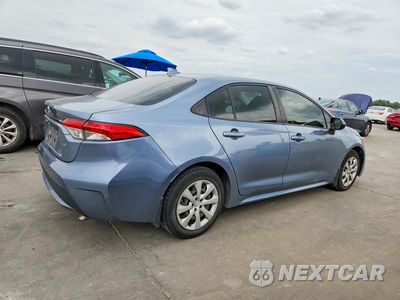 Trzecie zdjęcie samochodu z tyłu: 2020 TOYOTA COROLLA LE VIN:JTDEPRAE2LJ067259 - miniatura
