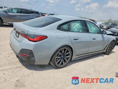 Trzecie zdjęcie samochodu z tyłu: 2024 BMW I4 EDRIVE 35 VIN:WBY43AW09RFS44955 - miniatura